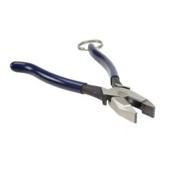 Klein Tools D213-9STT Ironworker's Pliers With Tether Ring -Tool Store klnnd213 9stt d