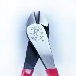 Klein Tools D248-8 8 In. Short Jaw Angled Head Diagonal Cutting Pliers -Tool Store klnnd2488 c