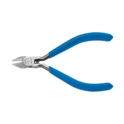 Klein Tools D259-4C 4 In. Extra-Narrow Jaw Pointed Nose Diagonal Cutting Pliers