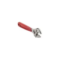 Klein Tools D506-4 4 In. Plastic Dipped Adjustable Wrench - Transparent Red Handle -Tool Store klnnd506 4 d