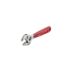 Klein Tools D506-4 4 In. Plastic Dipped Adjustable Wrench - Transparent Red Handle -Tool Store klnnd506 4 e