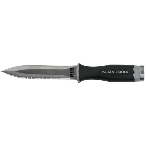 Klein Tools DK06 Stainless Steel Serrated Duct Knife 1 Klein Tools DK06 Stainless Steel Serrated Duct Knife