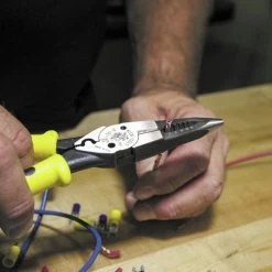 Klein Tools J207-8CR All-Purpose Pliers With Crimper -Tool Store klnnj207 8cr d
