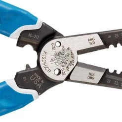 Klein Tools K12065CR Klein-Kurve 8-20 AWG Heavy-Duty Wire Stripper Or Cutter Or Crimper Multi Tool -Tool Store klnnk12065cr d