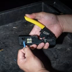 Klein Tools VDV226-107 Compact Ratcheting Modular Data Cable Crimper/Wire Stripper/Wire Cutter -Tool Store klnnvdv226 107 g