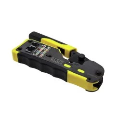 Klein Tools VDV226-110 Ratcheting Cable Crimper/Stripper/Cutter For Pass-Thru Connectors -Tool Store klnnvdv226 110 b