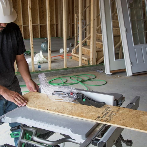 Metabo HPT C10RJSM 15 Amp 10 In. Corded Table Saw With Fold And Roll Stand 8 Metabo HPT C10RJSM 15 Amp 10 In. Corded Table Saw With Fold And Roll Stand - Image 8