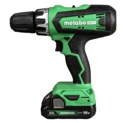 Metabo HPT DS18DFXM 18V MultiVolt Brushed Lithium-Ion 1/2 In. Cordless Drill Driver Kit (2 Ah) 12 Metabo HPT DS18DFXM 18V MultiVolt Brushed Lithium-Ion 1/2 In. Cordless Drill Driver Kit (2 Ah) -Tool Store mhpnds18dfxm c