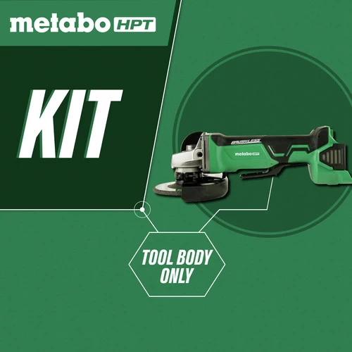 Metabo HPT G18DBALQ4M 18V Cordless Lithium-Ion Brushless 4-1/2 In. Angle Grinder (Tool Only) 2 Metabo HPT G18DBALQ4M 18V Cordless Lithium-Ion Brushless 4-1/2 In. Angle Grinder (Tool Only) - Image 2
