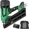 Metabo HPT NR1890DCSTM 18V MultiVolt Brushless Lithium-Ion 3-1/2 In. Cordless Paper Tape Framing Nailer Kit (4 Ah)