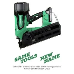 Metabo HPT NR1890DRSQ7M 18V MultiVolt Brushless Lithium-Ion 21 Degree 3-1/2 In. Cordless Plastic Strip Framing Nailer (Tool Only) -Tool Store mhpnnr1890drsq7m e