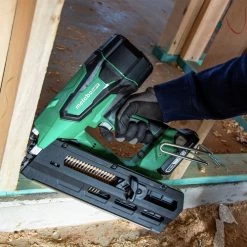 Metabo HPT NR1890DRSQ7M 18V MultiVolt Brushless Lithium-Ion 21 Degree 3-1/2 In. Cordless Plastic Strip Framing Nailer (Tool Only) -Tool Store mhpnnr1890drsq7m f