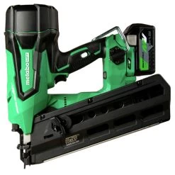 Metabo HPT NR3690DRM MultiVolt 36V Brushless Lithium-Ion 21 Degree Cordless Framing Nailer Kit (2.5 Ah)