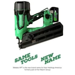 Metabo HPT NR3690DRM MultiVolt 36V Brushless Lithium-Ion 21 Degree Cordless Framing Nailer Kit (2.5 Ah) -Tool Store mhpnnr3690drm e