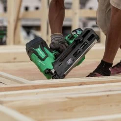 Metabo HPT NR3690DRM MultiVolt 36V Brushless Lithium-Ion 21 Degree Cordless Framing Nailer Kit (2.5 Ah) -Tool Store mhpnnr3690drm j