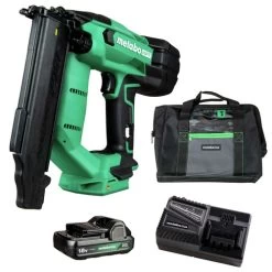 Metabo HPT NT1850DFTM 18V MultiVolt Brushless Lithium-Ion Cordless 18-Gauge Compact Brad Nailer Kit (2 Ah)