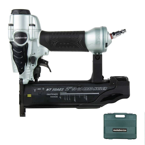 Metabo HPT NT50AE2M 18-Gauge 2 In. Finish Brad Nailer Kit 1 Metabo HPT NT50AE2M 18-Gauge 2 In. Finish Brad Nailer Kit