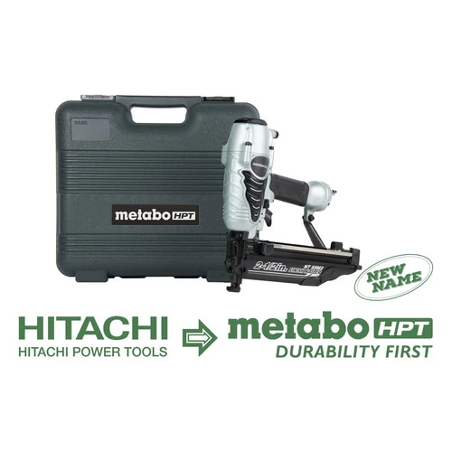 Metabo HPT NT65M2SM 16-Gauge 2-1/2 In. Oil-Free Straight Finish Nailer Kit 4 Metabo HPT NT65M2SM 16-Gauge 2-1/2 In. Oil-Free Straight Finish Nailer Kit - Image 4