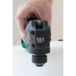 Factory Reconditioned Metabo HPT CV18DBLQ5M 18V Brushless Lithium-Ion Cordless Oscillating Multi-Tool (Tool Only) -Tool Store mhprcv18dblq5m d