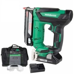 Factory Reconditioned Metabo HPT NP18DSALM 18V Cordless 1-3/8 In. 23-Gauge Pin Nailer Kit