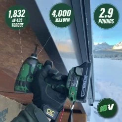 Factory Reconditioned Metabo HPT WH18DBDL2M 18V Brushless Lithium-Ion 1/4 In. Cordless Triple Hammer Impact Driver Kit (3 Ah) 12 Factory Reconditioned Metabo HPT WH18DBDL2M 18V Brushless Lithium-Ion 1/4 In. Cordless Triple Hammer Impact Driver Kit (3 Ah) -Tool Store mhprwh18dbdl2m c