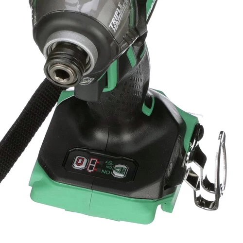 Factory Reconditioned Metabo HPT WH18DBDL2M 18V Brushless Lithium-Ion 1/4 In. Cordless Triple Hammer Impact Driver Kit (3 Ah) 5 Factory Reconditioned Metabo HPT WH18DBDL2M 18V Brushless Lithium-Ion 1/4 In. Cordless Triple Hammer Impact Driver Kit (3 Ah) - Image 5