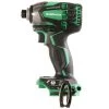 Factory Reconditioned Metabo HPT WH18DBDL2Q4M 18V Brushless Lithium-Ion 1/4 In. Cordless Triple Hammer Impact Driver (Tool Only)