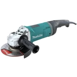 Makita GA7080 15 Amp 7 In. Corded Angle Grinder With Rotatable Handle And Lock-On Switch