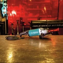 Makita GA7082 15 Amp 7 In. Corded Angle Grinder With Lock-On Switch -Tool Store mktnga7082 d