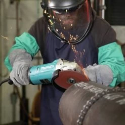 Makita GA7082 15 Amp 7 In. Corded Angle Grinder With Lock-On Switch -Tool Store mktnga7082 j