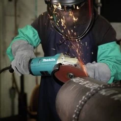 Makita GA7082 15 Amp 7 In. Corded Angle Grinder With Lock-On Switch -Tool Store mktnga7082 k