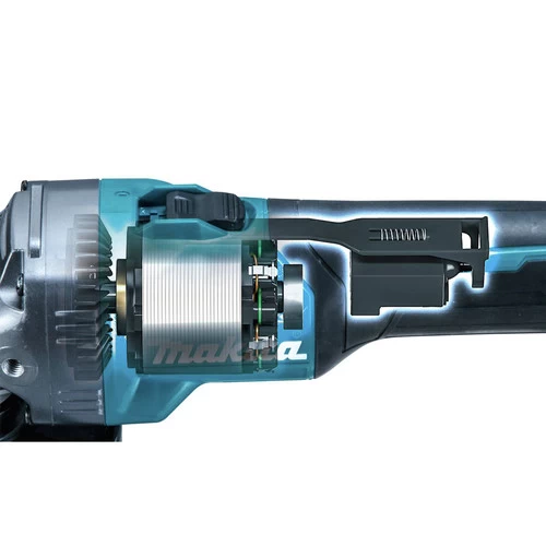 Makita GAG04Z 40V Max XGT Brushless Lithium-Ion 4-1/2 In./5 In. Cordless Angle Grinder With Electric Brake And AWS (Tool Only) 2 Makita GAG04Z 40V Max XGT Brushless Lithium-Ion 4-1/2 In./5 In. Cordless Angle Grinder With Electric Brake And AWS (Tool Only) - Image 2