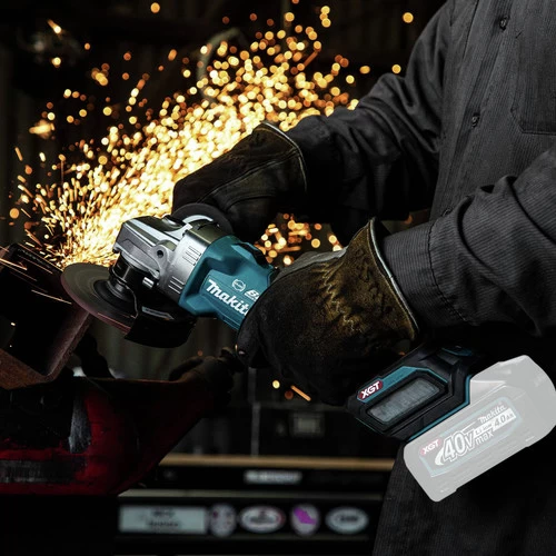 Makita GAG04Z 40V Max XGT Brushless Lithium-Ion 4-1/2 In./5 In. Cordless Angle Grinder With Electric Brake And AWS (Tool Only) 4 Makita GAG04Z 40V Max XGT Brushless Lithium-Ion 4-1/2 In./5 In. Cordless Angle Grinder With Electric Brake And AWS (Tool Only) - Image 4