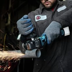 Makita GAG04Z 40V Max XGT Brushless Lithium-Ion 4-1/2 In./5 In. Cordless Angle Grinder With Electric Brake And AWS (Tool Only) 17 Makita GAG04Z 40V Max XGT Brushless Lithium-Ion 4-1/2 In./5 In. Cordless Angle Grinder With Electric Brake And AWS (Tool Only) -Tool Store mktngag04z d