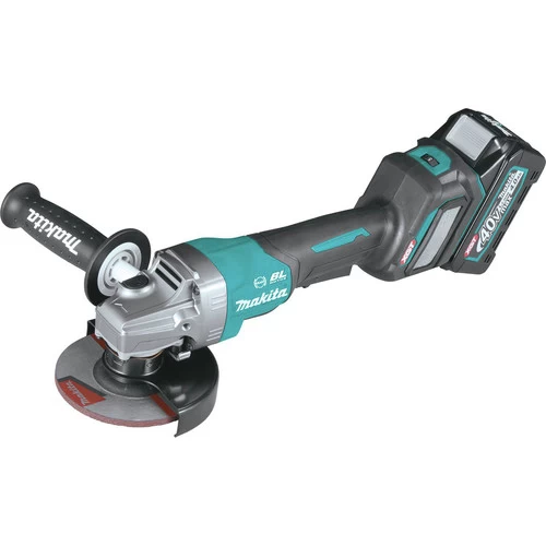 Makita GAG06M1 40V Max XGT Brushless Lithium-Ion 4-1/2 In./5 In. Cordless Paddle Switch Angle Grinder Kit With Electric Brake And AWS (4 Ah) 2 Makita GAG06M1 40V Max XGT Brushless Lithium-Ion 4-1/2 In./5 In. Cordless Paddle Switch Angle Grinder Kit With Electric Brake And AWS (4 Ah) - Image 2