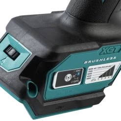 Makita GAG11M1 40V Max XGT Brushless Lithium-Ion 5 In. Cordless X-LOCK AWS Angle Grinder With Electric Brake Kit (4 Ah) -Tool Store mktngag11m1 b