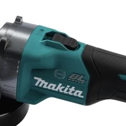 Makita GAG11M1 40V Max XGT Brushless Lithium-Ion 5 In. Cordless X-LOCK AWS Angle Grinder With Electric Brake Kit (4 Ah) -Tool Store mktngag11m1 c