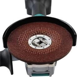 Makita GAG11M1 40V Max XGT Brushless Lithium-Ion 5 In. Cordless X-LOCK AWS Angle Grinder With Electric Brake Kit (4 Ah) -Tool Store mktngag11m1 e