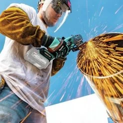 Makita GAG13Z 40V MAX XGT Brushless Lithium-Ion 5 In. Cordless X-LOCK Paddle Switch Angle Grinder (Tool Only) -Tool Store mktngag13z h