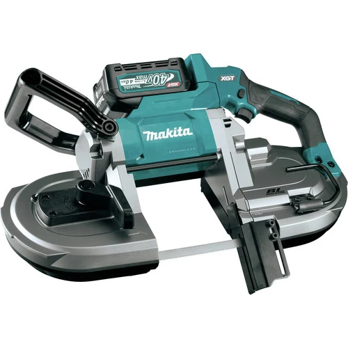 Makita GBP01M1 40V Max XGT Brushless Lithium-Ion Cordless Deep Cut Portable Band Saw Kit (4 Ah) 2 Makita GBP01M1 40V Max XGT Brushless Lithium-Ion Cordless Deep Cut Portable Band Saw Kit (4 Ah) - Image 2