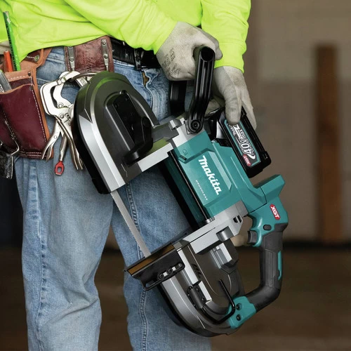 Makita GBP01M1 40V Max XGT Brushless Lithium-Ion Cordless Deep Cut Portable Band Saw Kit (4 Ah) 15 Makita GBP01M1 40V Max XGT Brushless Lithium-Ion Cordless Deep Cut Portable Band Saw Kit (4 Ah) - Image 15