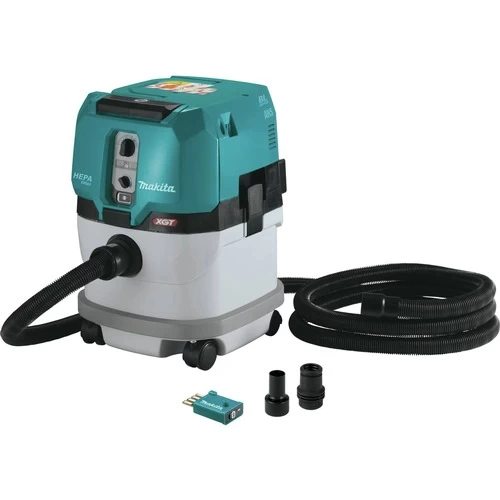 Makita GCV04ZUX 40V Max XGT Brushless Lithium-Ion 4 Gallon Cordless HEPA Filter AWS Dry Dust Extractor (Tool Only) 1 Makita GCV04ZUX 40V Max XGT Brushless Lithium-Ion 4 Gallon Cordless HEPA Filter AWS Dry Dust Extractor (Tool Only)