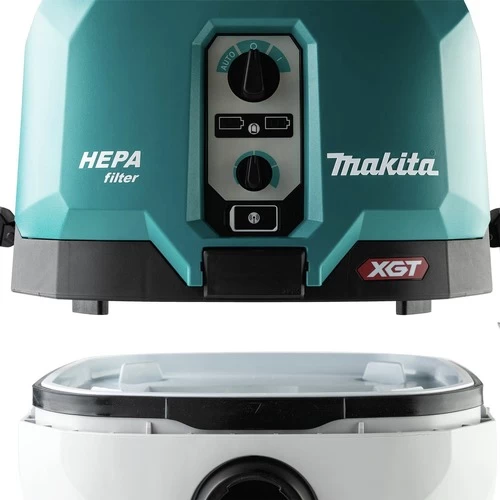 Makita GCV04ZUX 40V Max XGT Brushless Lithium-Ion 4 Gallon Cordless HEPA Filter AWS Dry Dust Extractor (Tool Only) 2 Makita GCV04ZUX 40V Max XGT Brushless Lithium-Ion 4 Gallon Cordless HEPA Filter AWS Dry Dust Extractor (Tool Only) - Image 2