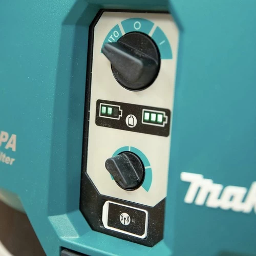 Makita GCV04ZUX 40V Max XGT Brushless Lithium-Ion 4 Gallon Cordless HEPA Filter AWS Dry Dust Extractor (Tool Only) 6 Makita GCV04ZUX 40V Max XGT Brushless Lithium-Ion 4 Gallon Cordless HEPA Filter AWS Dry Dust Extractor (Tool Only) - Image 6