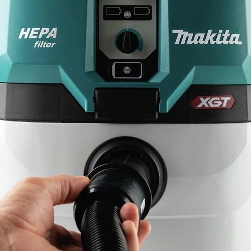 Makita GCV04ZUX 40V Max XGT Brushless Lithium-Ion 4 Gallon Cordless HEPA Filter AWS Dry Dust Extractor (Tool Only) 12 Makita GCV04ZUX 40V Max XGT Brushless Lithium-Ion 4 Gallon Cordless HEPA Filter AWS Dry Dust Extractor (Tool Only) - Image 12