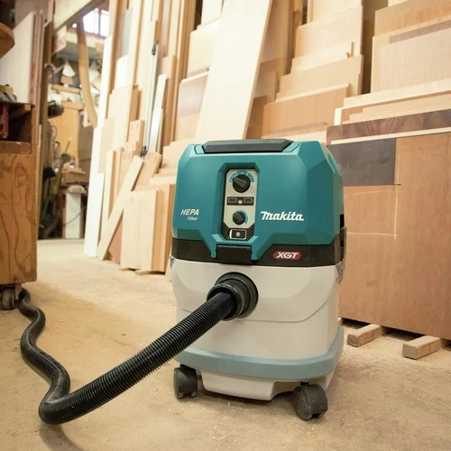 Makita GCV04ZUX 40V Max XGT Brushless Lithium-Ion 4 Gallon Cordless HEPA Filter AWS Dry Dust Extractor (Tool Only) 14 Makita GCV04ZUX 40V Max XGT Brushless Lithium-Ion 4 Gallon Cordless HEPA Filter AWS Dry Dust Extractor (Tool Only) - Image 14