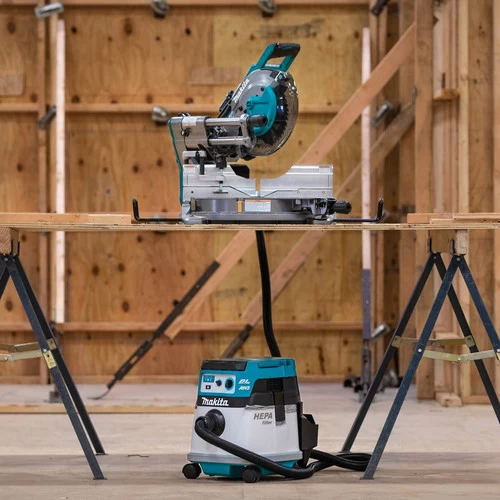 Makita GSL03M1 40V Max XGT Brushless Lithium-Ion 10 In. Cordless AWS Capable Dual-Bevel Sliding Compound Miter Saw Kit (4 Ah) 8 Makita GSL03M1 40V Max XGT Brushless Lithium-Ion 10 In. Cordless AWS Capable Dual-Bevel Sliding Compound Miter Saw Kit (4 Ah) - Image 8