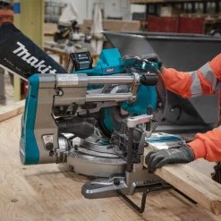Makita GSL03M1 40V Max XGT Brushless Lithium-Ion 10 In. Cordless AWS Capable Dual-Bevel Sliding Compound Miter Saw Kit (4 Ah) 25 Makita GSL03M1 40V Max XGT Brushless Lithium-Ion 10 In. Cordless AWS Capable Dual-Bevel Sliding Compound Miter Saw Kit (4 Ah) -Tool Store mktngsl03m1 k