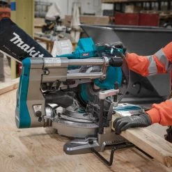 Makita GSL03Z 40V Max XGT Brushless Lithium-Ion 10 In. Cordless AWS Capable Dual-Bevel Sliding Compound Miter Saw (Tool Only) 19 Makita GSL03Z 40V Max XGT Brushless Lithium-Ion 10 In. Cordless AWS Capable Dual-Bevel Sliding Compound Miter Saw (Tool Only) -Tool Store mktngsl03z h