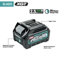 Makita GTP01D1 40V Max XGT Brushless Lithium-Ion 23 Gauge Cordless Pin Nailer Kit (2.5 Ah) -Tool Store mktngtp01d1 f
